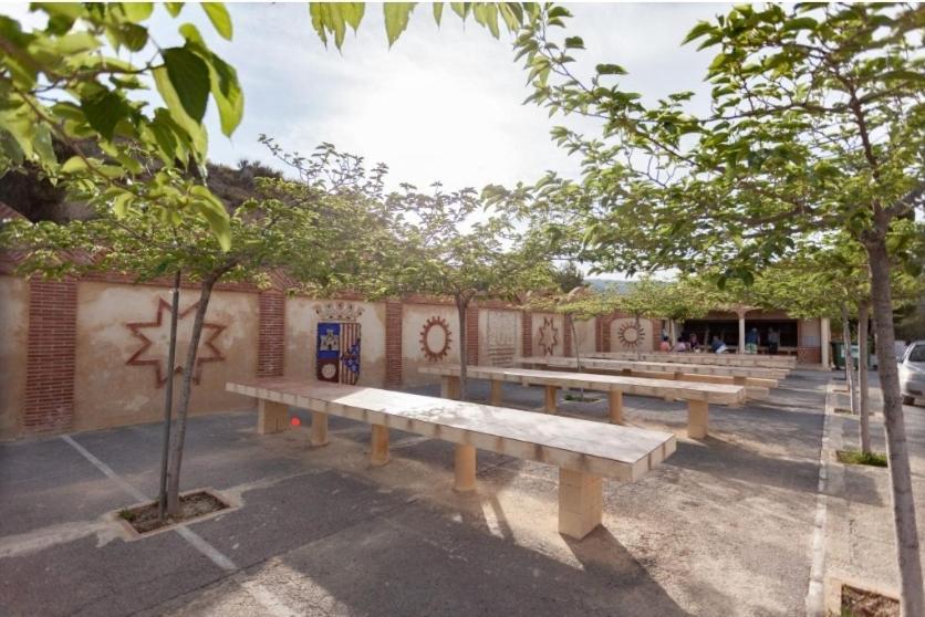 Ferienwohnung Casa Plaza Relleu Exterior foto